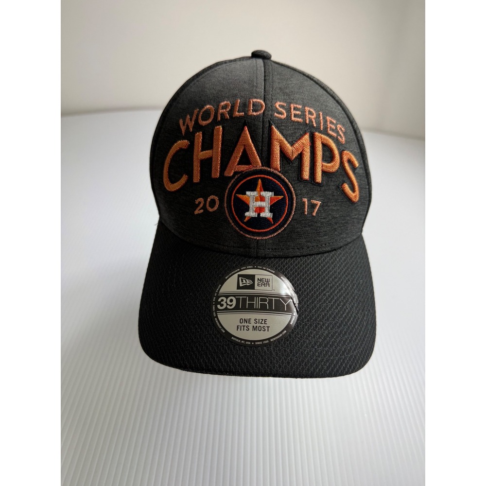 Houston Astros World‎ Series Champs 2017 New Era 39THIRTY Cap One Size